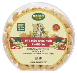 Hạt Điều Rang Muối Renso Foods Không Vỏ Ít Calo - Sạch An Toàn Sức Khỏe, Vị Thơm Tự Nhiên - Hàng Xuất Khẩu