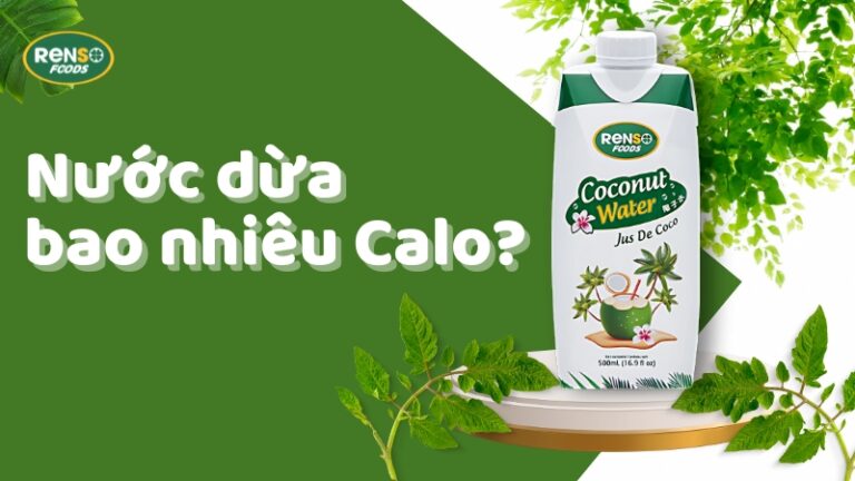 Nước dừa bao nhiêu calo