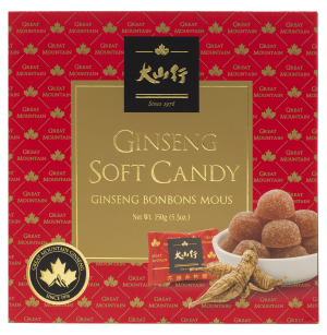 Kẹo Nhân Sâm Canada - Loại Mềm – Thơm Ngon, Dẻo Mịn, Tiện Lợi Mỗi Ngày