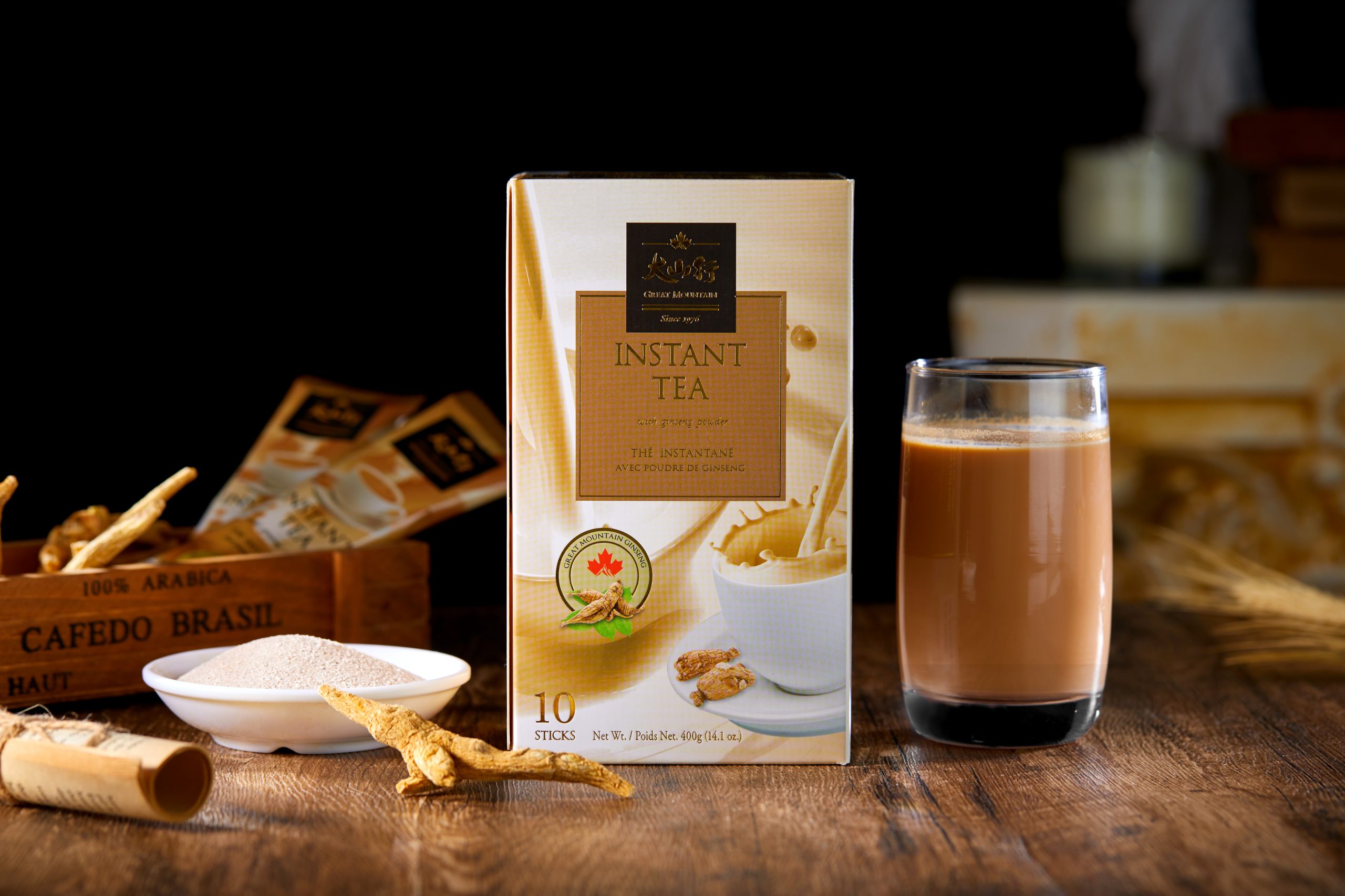 Trà sữa nhân sâm