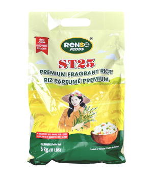 GẠO ST 25 - 5KG - GẠO SẠCH, KHÔNG CHẤT BẢO QUẢN