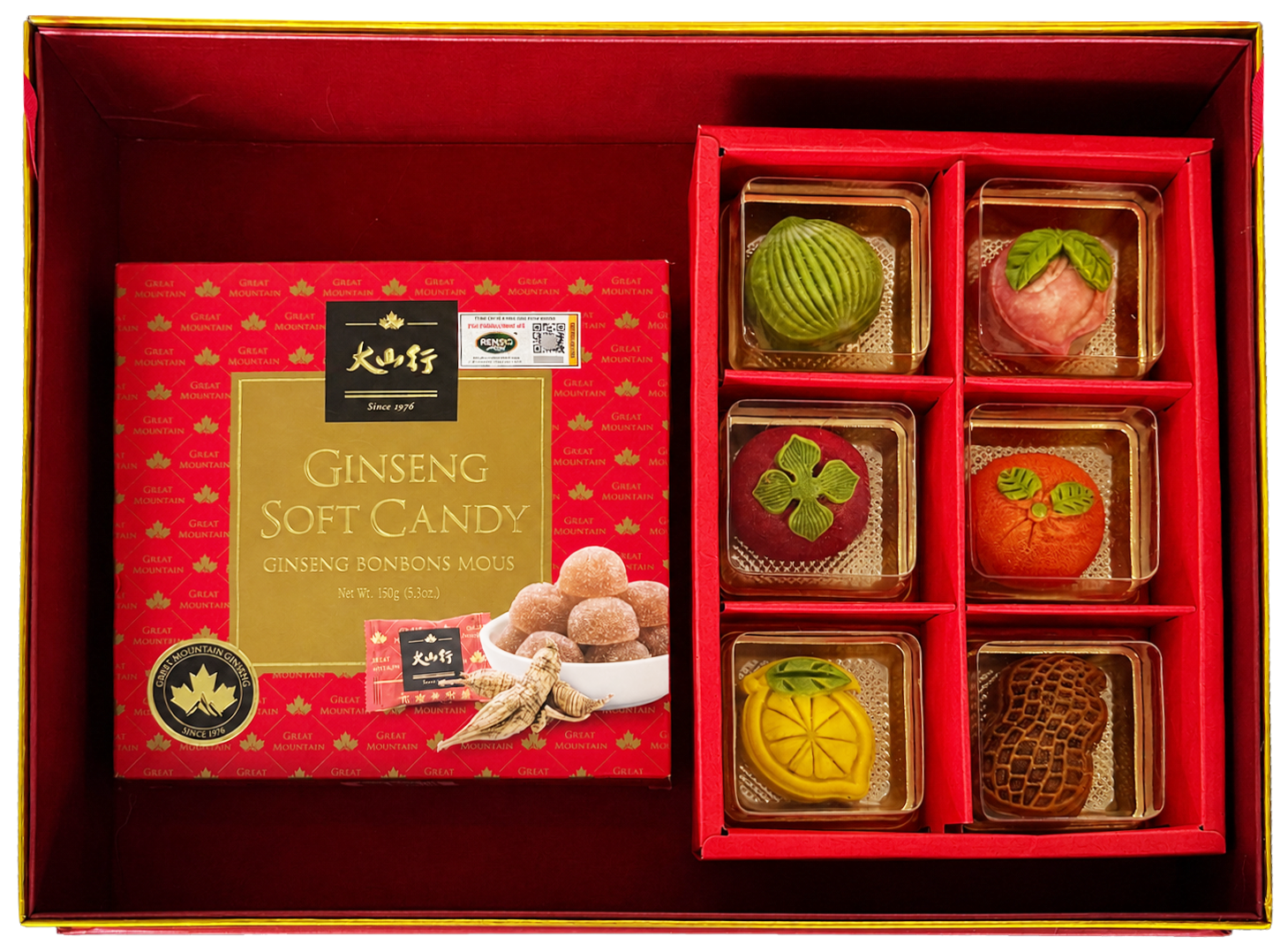 set quà trung thu 2026 | set 6 sâm quý Đoàn viên